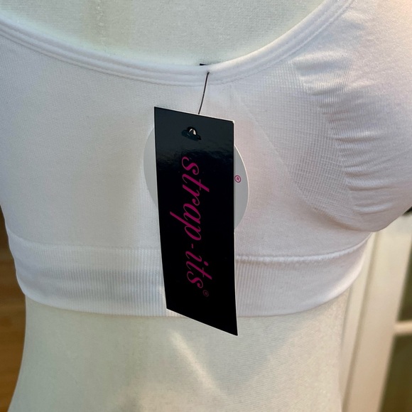 NWT white Strap It bra!! - Picture 3 of 4